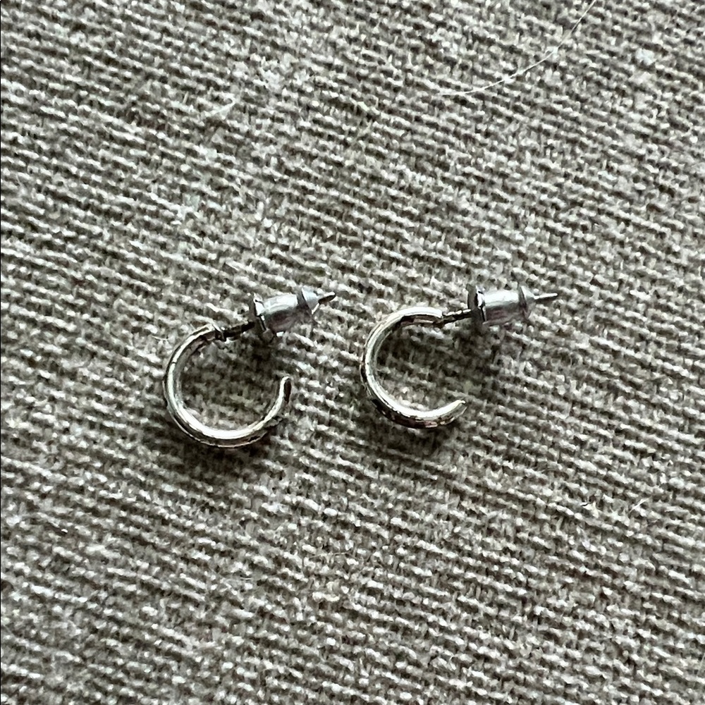 Silver Hoop Earrings